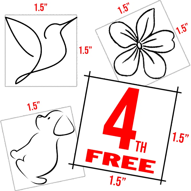 Thursday Flash Deal: four flash tattoos for the price of three