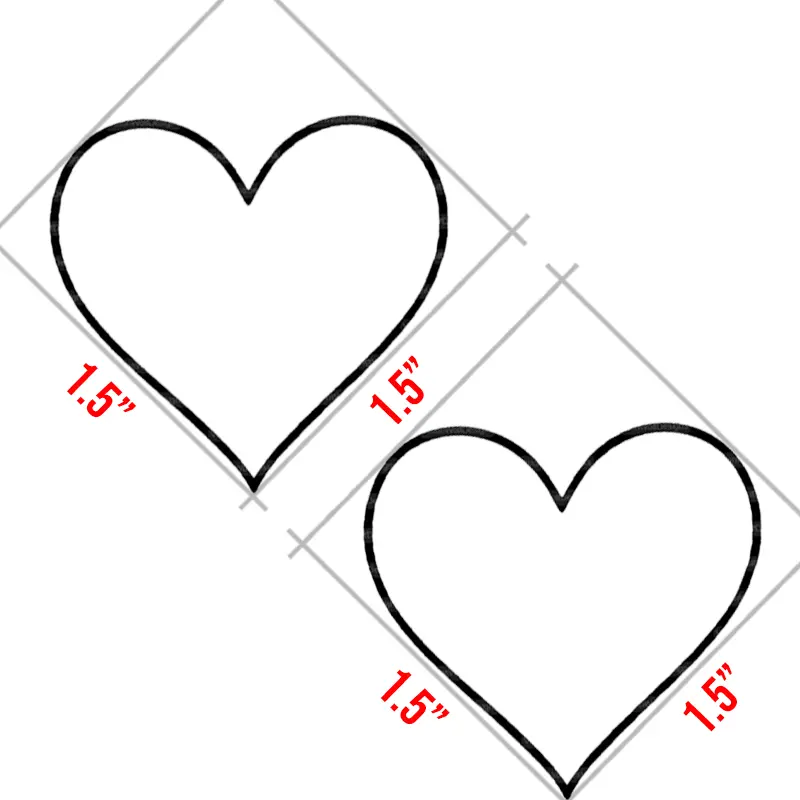 Twin-Ink Tuesday matching hearts flash tattoo design
